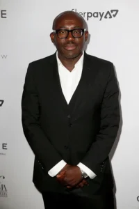 Edward Enninful, the editor of British Vogue, described an encounter with a security guard to his Instagram followers on Wednesday.