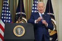 President Joe Biden, seen here at the White House on November 9, arrived Friday to the climate summit underway in an Egyptian Red Sea resort eager to highlight major new US investments toward limiting climate change.
