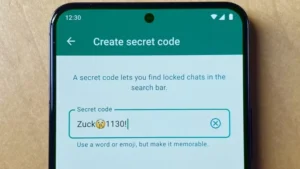 WhatsApp Secret code