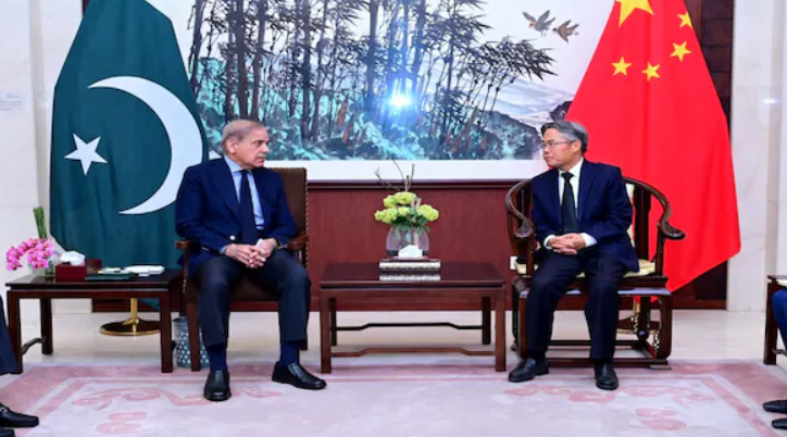 PAK PM meets Chinese Ambassador