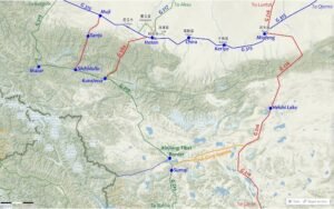 China's strategic road networks under its Belts and Roads Initiative (BRI)