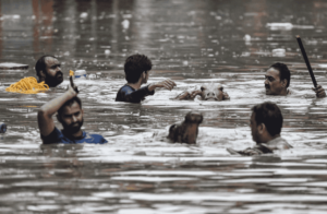 Flood in India's capitol