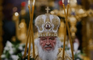 The head of the Russian Orthodox Church, Patriarch Kirill