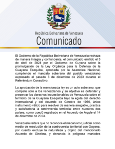 The Essequibo Memorandum