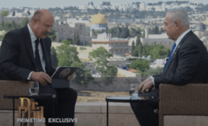 Israel's PM Benjamin Netanyahu on an interview with Dr. Phil Primetime Show
