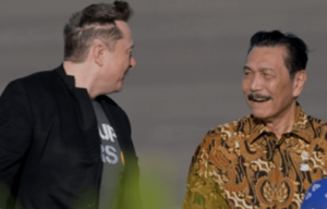 Coordinating Minister of Maritime and Investment Affairs, Luhut Binsar Pandjaitan had met Musk upon his arrival at Ngurah Rai International Airport in Denpasar 