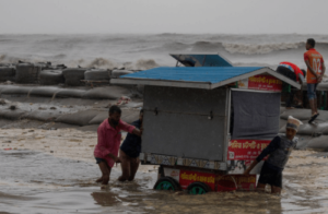 The severe cyclonic storm made landfall between Sagar island and Khulna in Bangladesh. TH