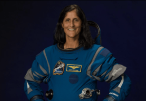 The current space mission marks Sunita Williams third trip to space. AP