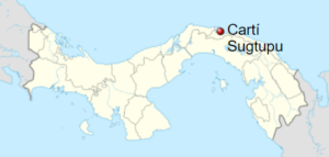 The island of Gardi Sugdub (Carti Sugtupu) is located on the caribbean front of Panama. AP