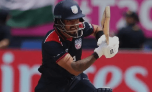 USA opener Nitish Kumar scored the highest among the squad